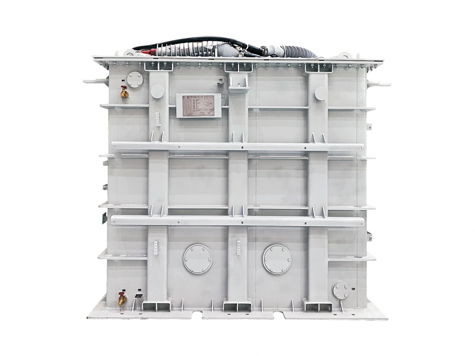 66 kV offshore wind nacelle transformer, front photograph